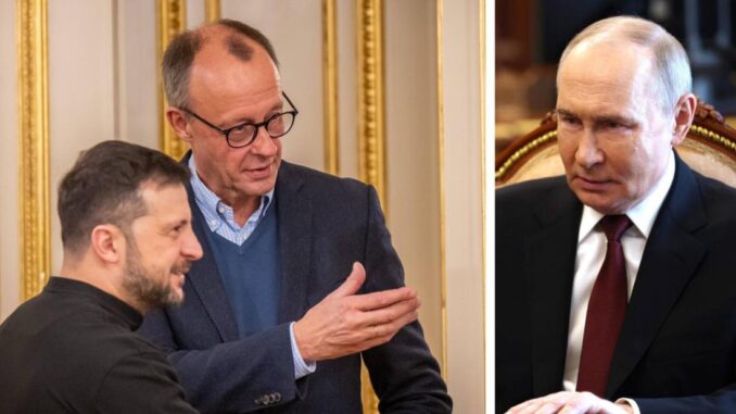 Putin-Selenski-Merz