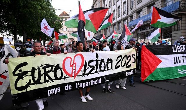 Protest beim ESC