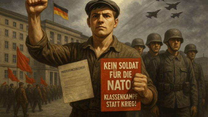 Kein Soldat für die NATO Nr 03 Mit Musterungsbescheid
